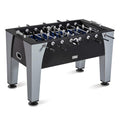 58 In. Irvine Foosball Table, Durable & Stylish Design with Tabletop Sports Soccer Balls, Perfect for Family Game Rooms