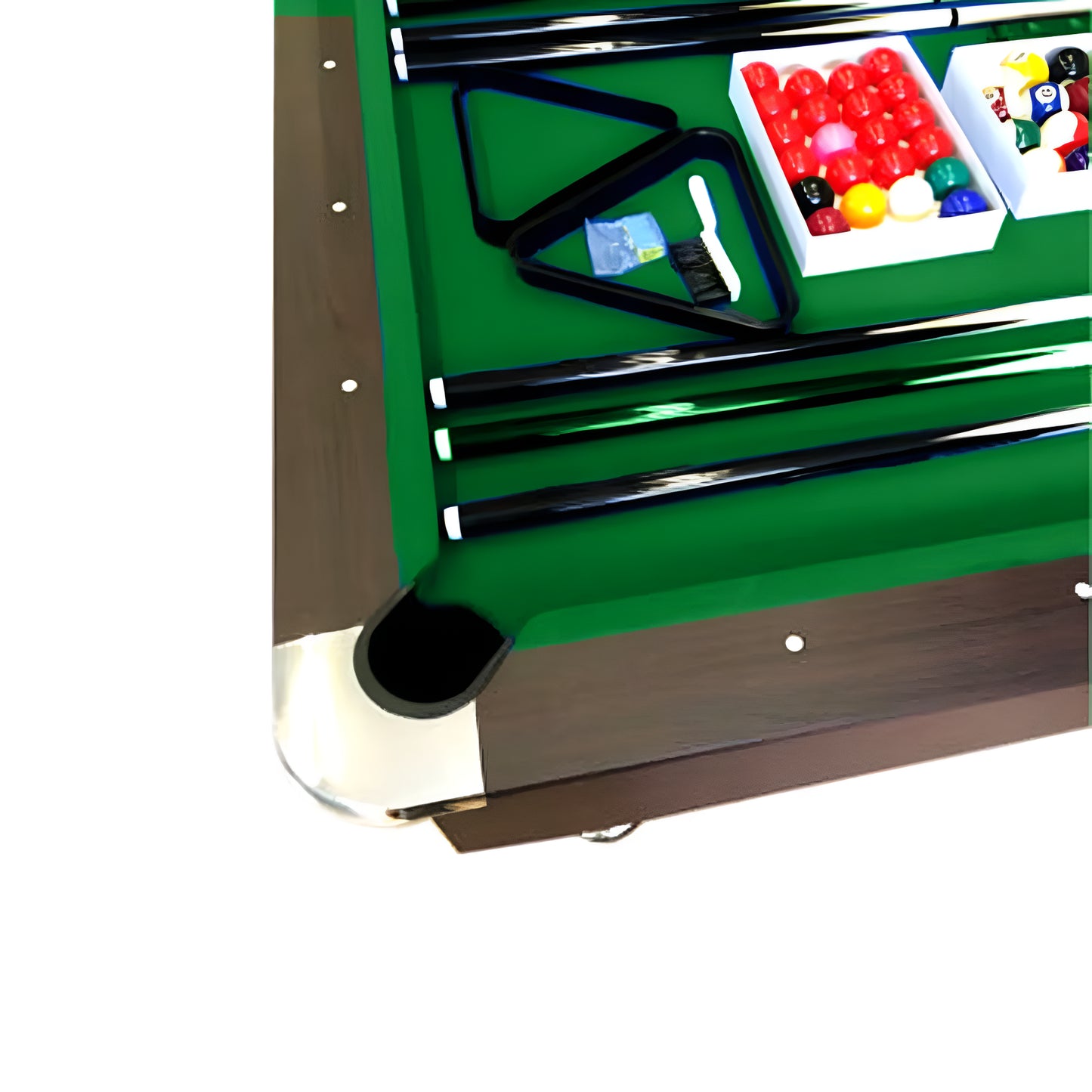 Pool Table 8 Feet Full Optional – Vintage Green