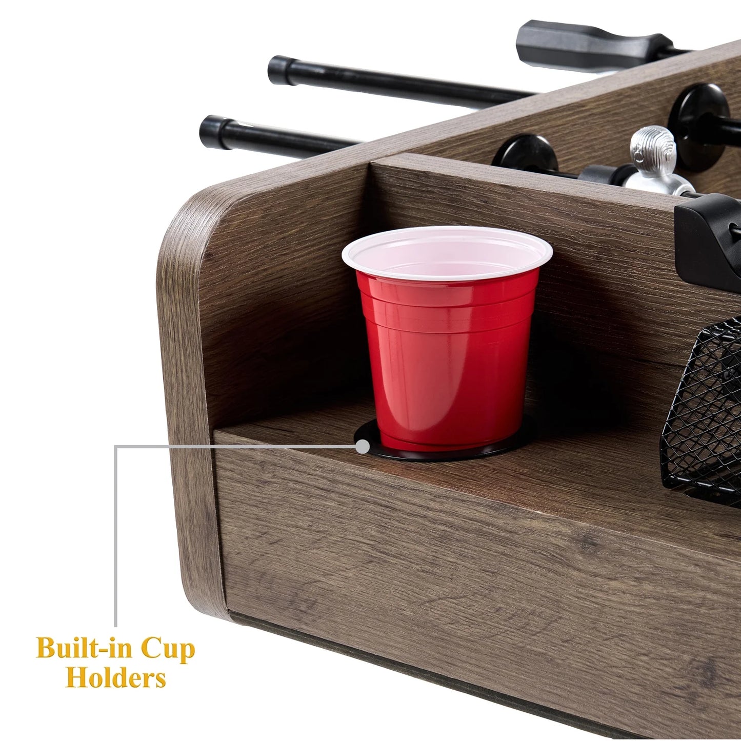 58” Coventry Foosball Table, Competition Size, Soccer, Accessories Included by