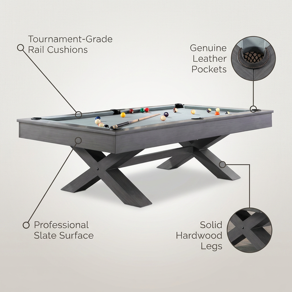 The Blake 8’ Pool Table — Lifestyle