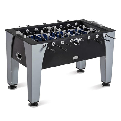 58 In. Irvine Foosball Table, Durable & Stylish Design with Tabletop Sports Soccer Balls, Perfect for Family Game Rooms